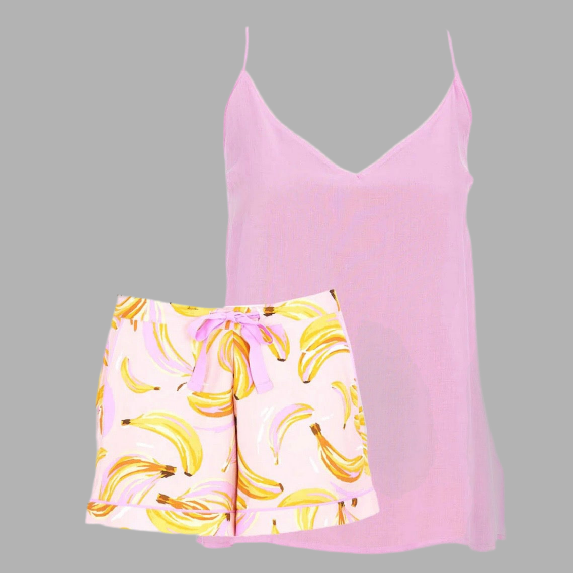 Cyberjammies - Betsy Banana Print Shorty Set - Multi