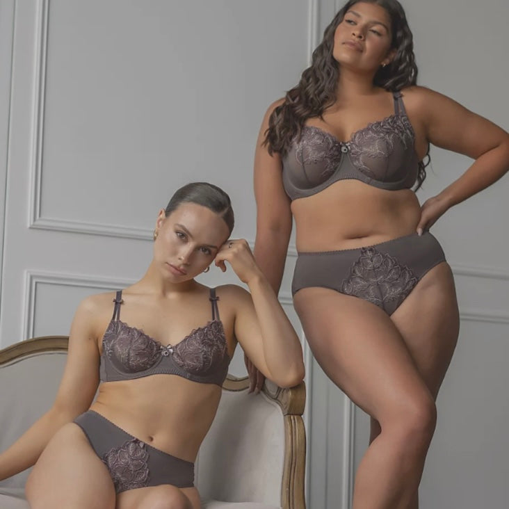 Fit Fully Yours - Bridgette Brief - Mauve Plum