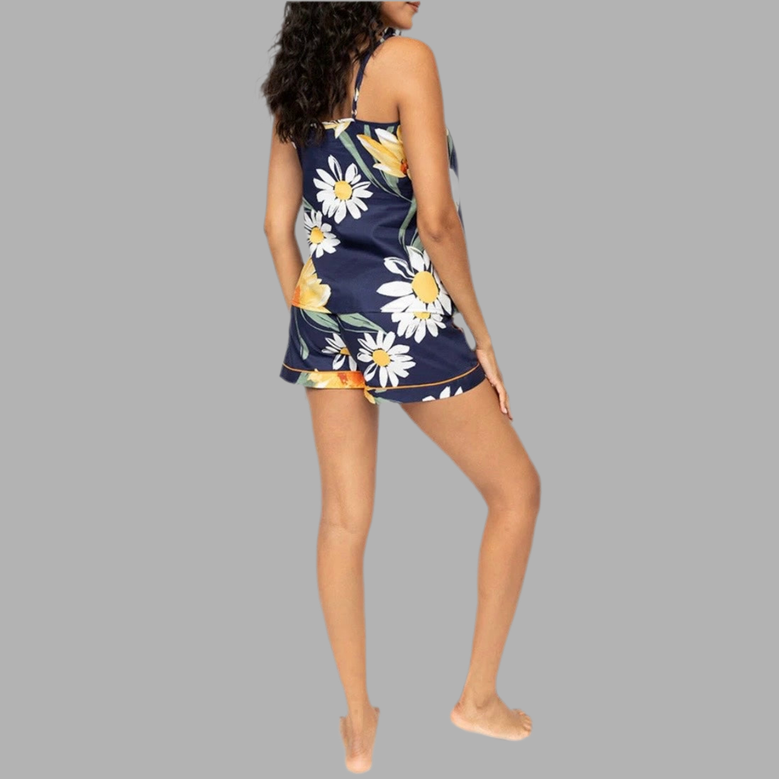 Cyberjammies - Georgina Sunflower Shorty Set - Floral