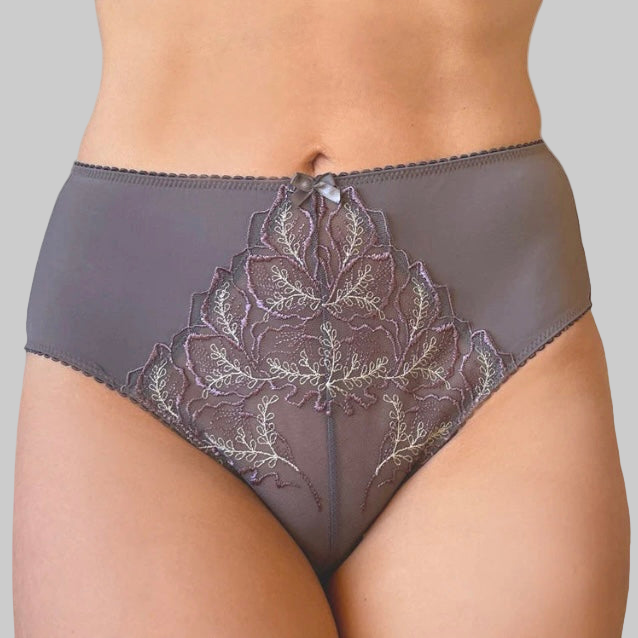 Fit Fully Yours - Bridgette Brief - Mauve Plum