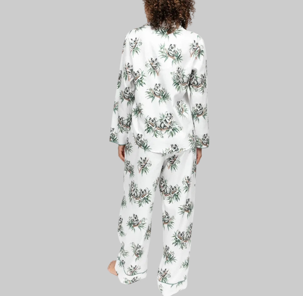 Cyberjammies - Kallie Koala Print Wide Leg Pyjama Set
