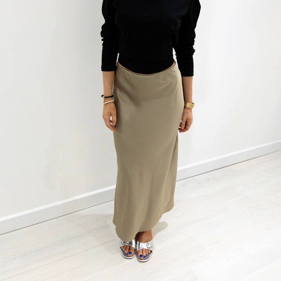 Last True Angel - Satin Slip Skirt - More Colors