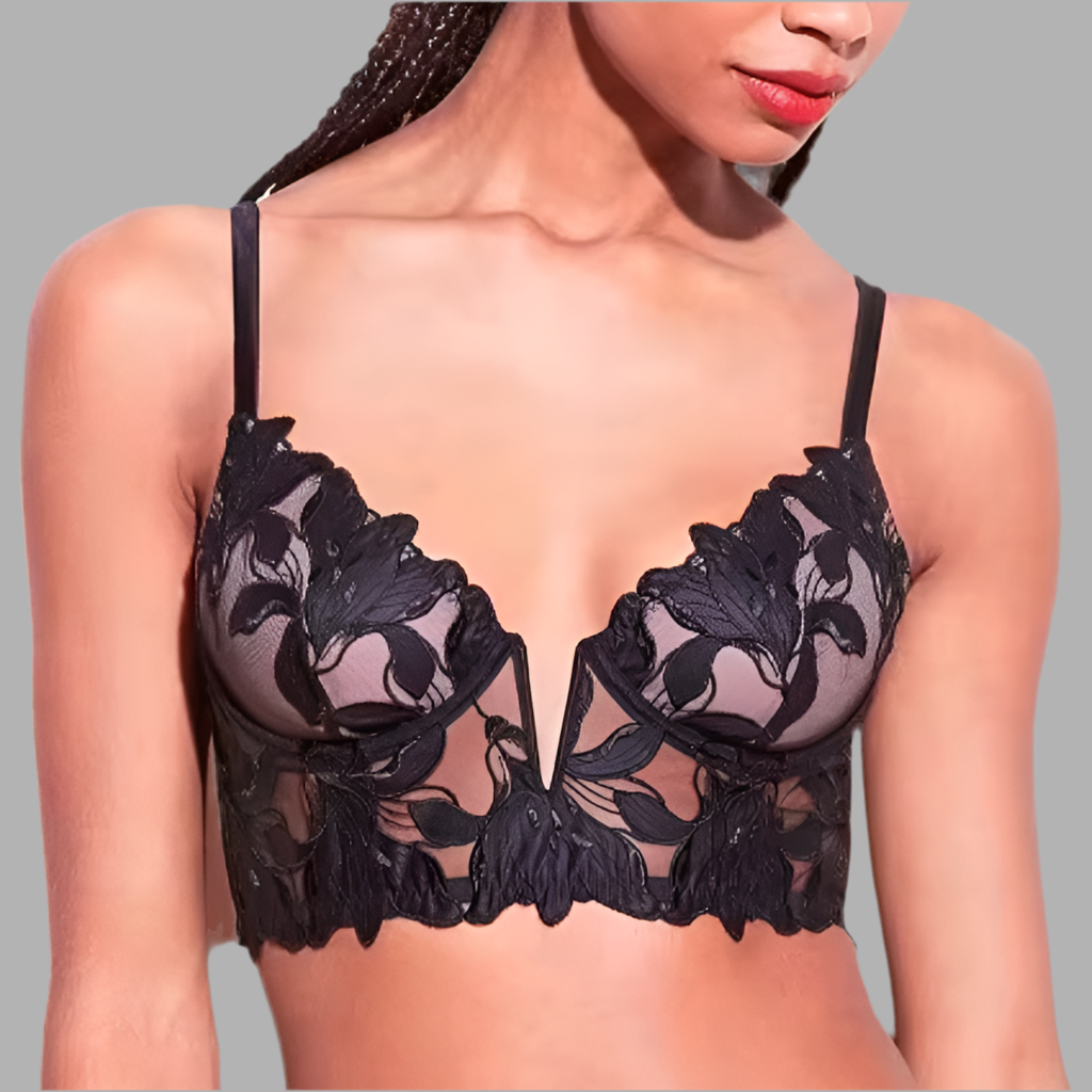 Urban Skivvies - Lily Longline Plunge Bra - More Colours
