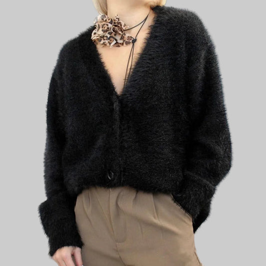 Last True Angel - Cosy Knit Oversized Cardigan - More Colors