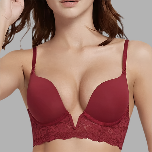 Urban Skivvies - Rose Plunge Long Line Bra - More Colours